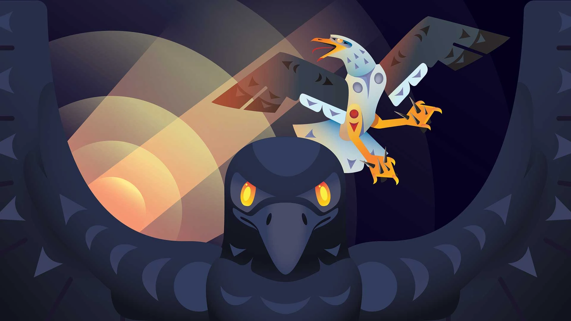 Austin Harry: Seagull, Raven, and The First Light