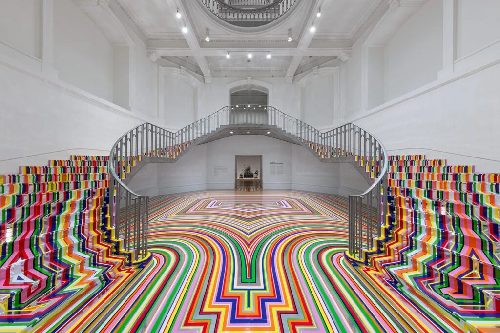 Jim Lambie: Zobop (Colour-Chrome)