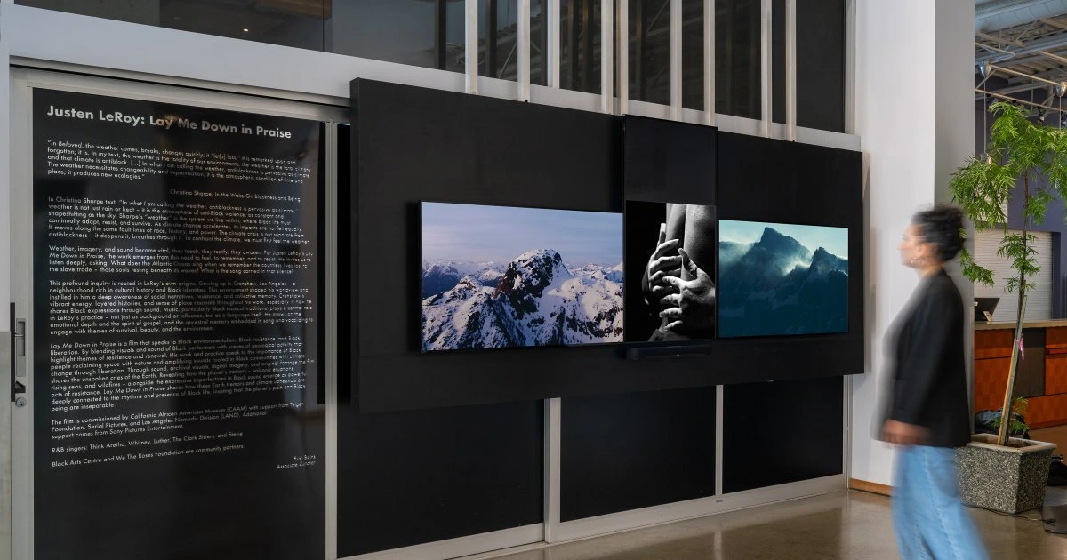 Justen LeRoy: Lay Me Down in Praise at Surrey Art Gallery